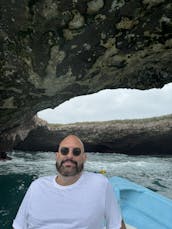 VISITE DE L'ÎLE DE MARIETAS : accès à Playa del Amor (plage cachée) pour pêcher au panga !