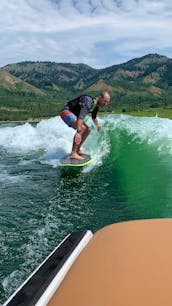 Wake Surf Charter In Jackson, Wyoming