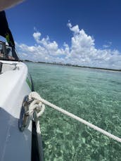 Magnifique bateau de 26 pieds avec terrasse à Miami, 100$ de rabais du lundi au jeudi 🥳🤩