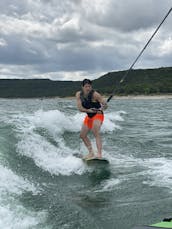 Surf and Wakeboard on Lake Travis! We Have a Fleet of Boats!