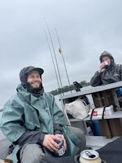 17' Pontoon Boat Rental near White Bear Lake