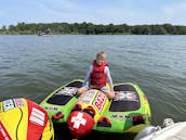 Wakeboat máximo de 21 pés com capitão em Fort Worth