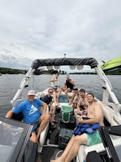22-foot Axis A-22 Surf Boat. Lowest surf boat rates on the lake!