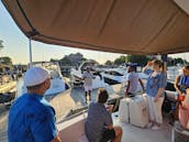 36' Carver Yacht on the Washington, DC waterfront 