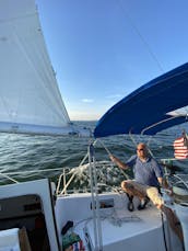 4 or 8 Hour Sails on Narragansett Bay on Seafarer Swiftsure Yacht!