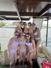 26ft Tiki Boat with waterslide