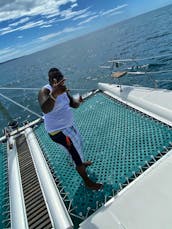 2 Private catamaran cruise in Montego Bay along Hip Strip! All-inclusive drinks and snacks!!