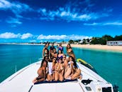 Catamaran Day cruises to discover the islands of Saint Martin / Sint Maarten and Anguilla, located in Simpson Bay