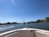 Amazing 26' Triton Center Console in Clearwater/Largo. Captain, gas & ice includ