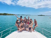 SPRING BREAK PRICE Party with style on a luxury 44’ Sea Ray Sundancer with great stereo system and pool floating platform. Reserve your yacht on the application and pay  capt/mate fuel and cleaning.