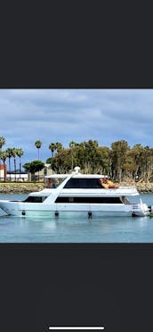 Host your event on this 76' Stunning Uniquely Customized Yacht w prof. Sound & Light