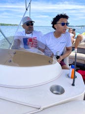 10 person Harris Party Pontoon on Lake Norman