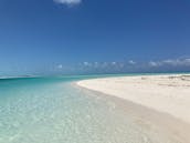 Unforgettable Boat Adventure in Caicos Islands on Hurricane Sun Deck Boat!