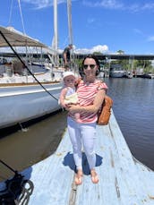 Velero Shannon Cruising de 52 pies en el lago Pontchartrain, Luisiana