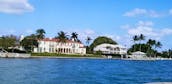 24' Luxury Party Pontoon Boat Rental in North Miami Beach, Florida