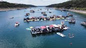 Custom 15 Passenger Tritoon on Lake Travis in Austin, Texas! We Have A Fleet!