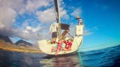 Sailing and Snorkeling Adventures on Maui on 27 Foot HunterX Monohull