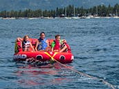 28' Powerboat Charter - up to 12 -Water Sports Sightseeing w/Toilet - Lake Tahoe