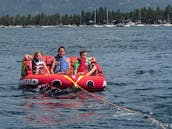 28' Powerboat Charter - up to 12 -Water Sports Sightseeing w/Toilet - Lake Tahoe