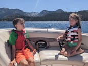 28' Powerboat Charter - up to 12 -Water Sports Sightseeing w/Toilet - Lake Tahoe