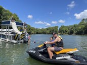 Diversão no Sun Jet Skis Lake Wylie! 2024 Sea Doo com alto-falantes Bluetooth!