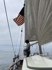 Cruzeiro de navio pirata com desfile de barcos de Natal em Newport Beach, Califórnia