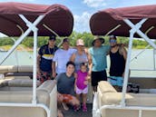 Cypress Cay 23ft PartyBoat Pontoon on Lake Lewisville, TX!