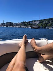 22' Cobalt Bowrider moored in Lake Union!