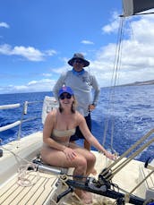 Sailing and Snorkeling Adventures on Maui on 27 Foot HunterX Monohull