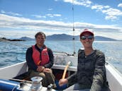 Sailing Lesson on a 19' Pearson Resolute Sloop in Olga, Washington