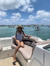 22' Hurricane Deck Boat Rental in West Palm Beach