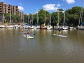 Alquiler de tablas de remo y clases de surf en Oakville