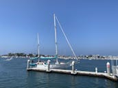 55ft Hudson sailboat in Marina del Rey. Your private group. Best Choice in L.A.