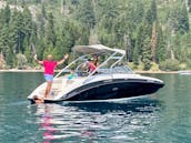 Bowrider de 21' en alquiler en Lake Tahoe