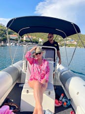 Explore Hidden Beaches on this RIB rental in Dubrovnik, Croatia