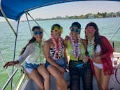 Enjoy a 40 ft Party Boat in Miami! Coast Guard Certified for up to  20 Passengers!