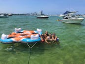 Formula Power Boat Sightseeing Miami, Floating Mat included