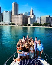 Multi Level LUXURY Yacht Rental in Chicago - Water toys are included! (M)