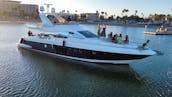 Azimut 64' Super Luxury Yacht for Charter in Marina Del Ray