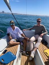 Sailing 22' Columbia for up to 6 people in Marina del Rey