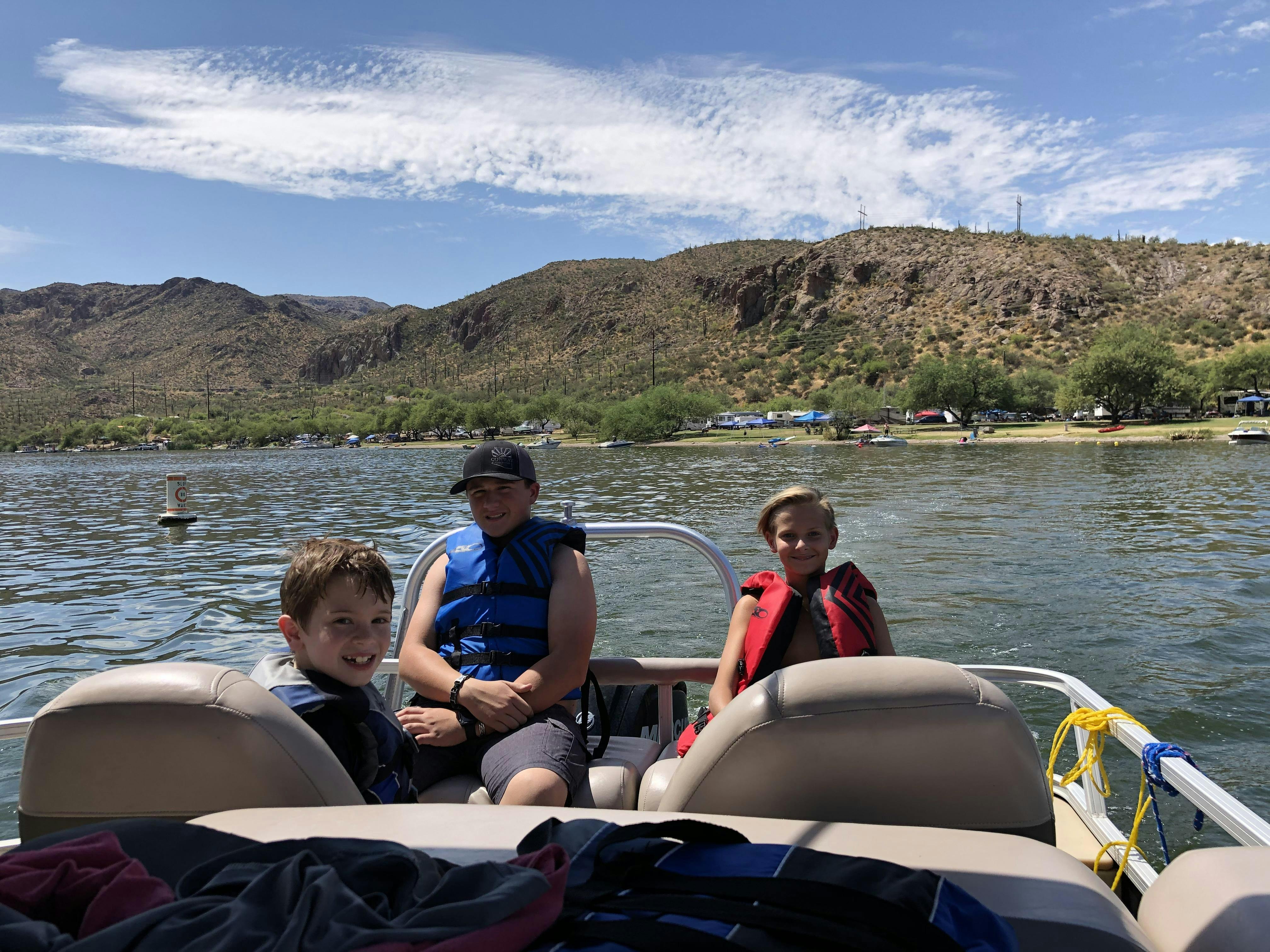 Pontoon for rent on Canyon Lake | GetMyBoat