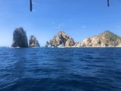 Sunset Cruise in Cabo San Lucas On Board a 20 ft Custom Made Pontoon for 4 Guests