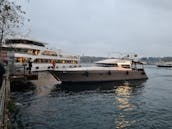 12 People Motor Yacht Charter for your private events in İstanbul