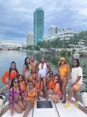 Miami on a Beatiful Yacht