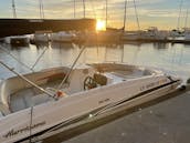 Hurricane 188 Deck Boat in the San Francisco Bay California