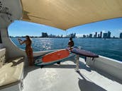 Incroyable expérience en yacht de 50 pieds sur le pont de Sedan à Miami Beach