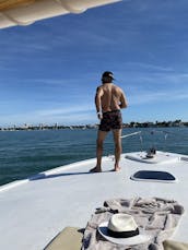 Incroyable expérience en yacht de 50 pieds sur le pont de Sedan à Miami Beach