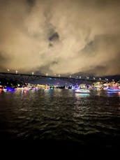 65ft Yacht for Christmas Cruises on Lake Washington