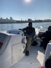 Hurricane 188 Deck Boat in the San Francisco Bay California