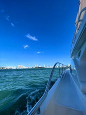 60' Ferretti Luxury Power Mega Yacht Charter in Miami, Florida